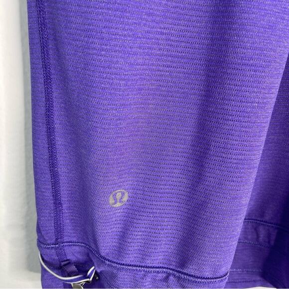 Lululemon purple Ra Ta Ta topper cinch athletic activewear tank top 6 - Picture 6 of 9